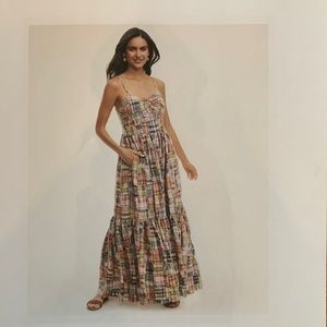 NWT Summer 2022 Brooks Brothers cotton madras sundress